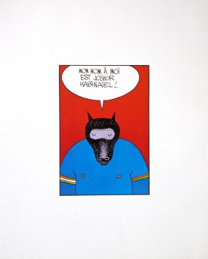 MOEBIUS • Affichette extraite du Portfolio "Tueur de Monde" 17