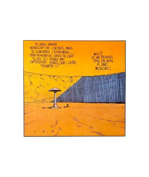 MOEBIUS • Affichette extraite du Portfolio "Tueur de Monde" 31