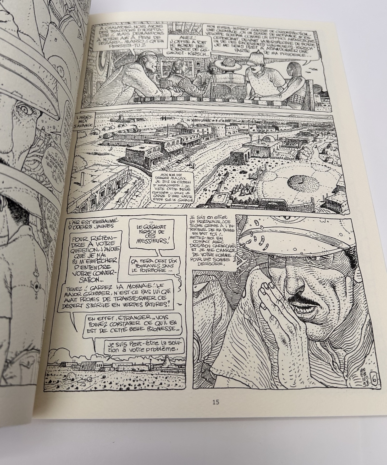 Moebius : Le Chasseur Déprime. Deuxième édition, DL: Mai 2008 – Image 4