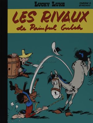 Morris -LUCKYLUCKY LUKE - The Rivals of Painful Gulch (black &amp; white)