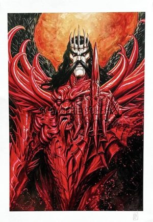 Olivier Ledroit . signed "Dracula" poster