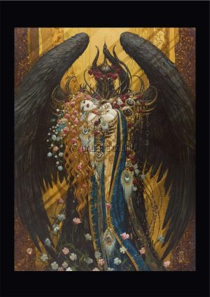 Olivier Ledroit - Signed "Jeune fille et la mort 1" poster
