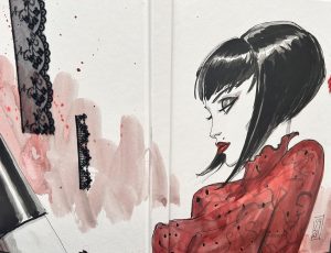 Original -Olivier Ledroit - Tirage de luxe "Belles de nuit"