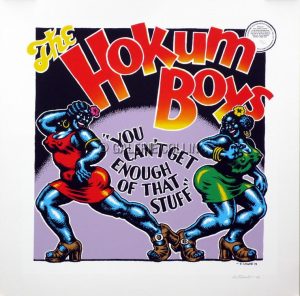 ROBERT CRUMB . SERIGRAPHIE  -  " THE HOKUM BOYS "