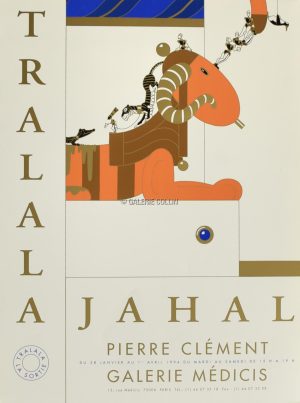 Pierre Clément - "TRALALAJAHAL" silkscreen print