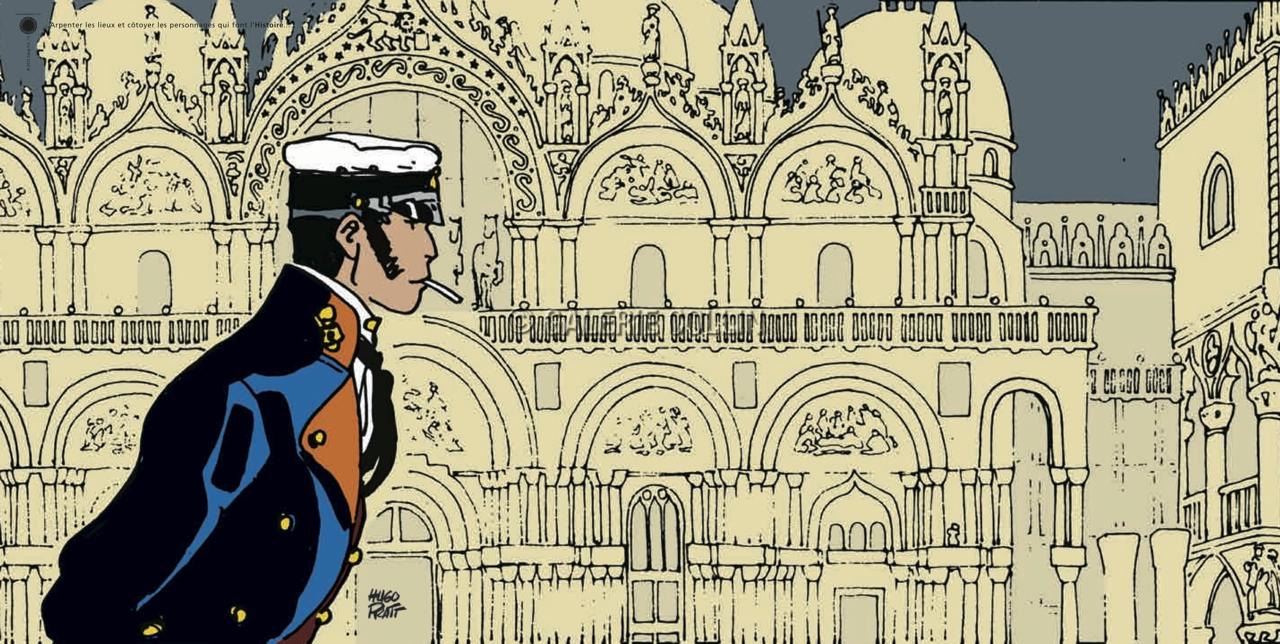 PRATT. CORTO . AFFICHE ÉDITION D'ART . " HISTOIRE "