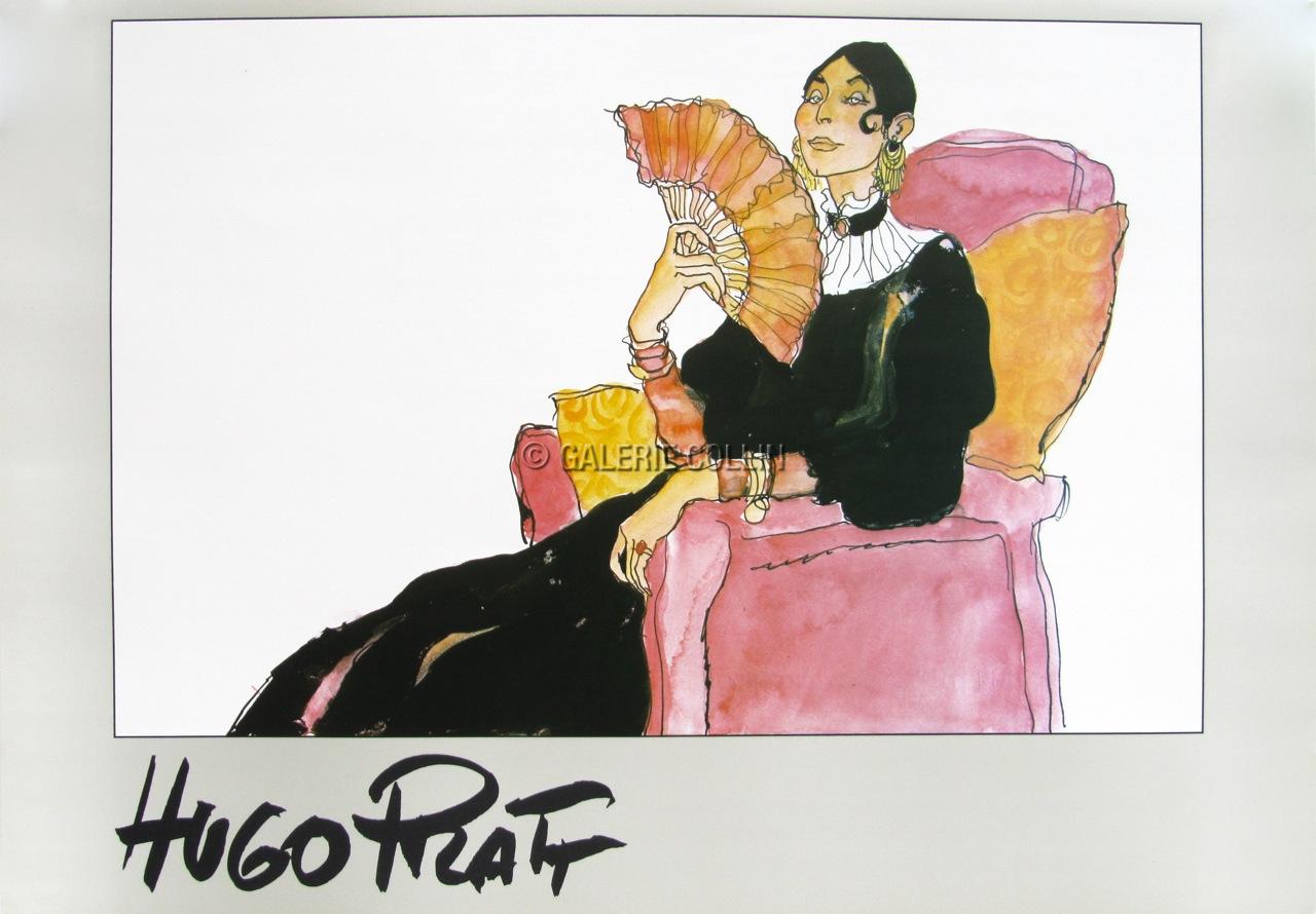 PRATT. CORTO. Affiche Édition d'Art "La Dona"