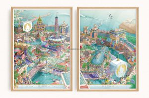 PROMOTION : Affiches Jeux olympiques + paralympiques