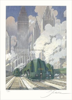 SCHUITEN • Art Edition Poster La type 12 -New-York" signée 400ex