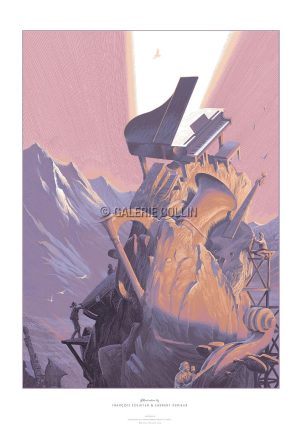 SCHUITEN-Durieux-Sérigraphie "ARS MUSICA" signée numérotée à 150 ex
