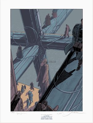 Schuiten/Durieux.Sérigraphie"La Fièvre d'Urbicande (album colorisé)limitée numérotée et signée 100ex