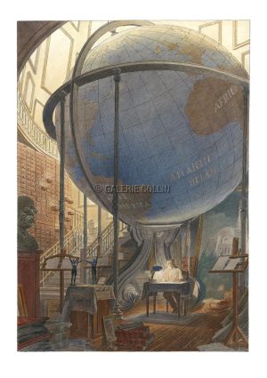 Schuiten "Mundaneum" Pigment print Limited Pigment print of 18 copies  copy&amp; Signed