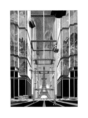 Schuiten "Revoir Paris" Limited Edition   copy&amp; Signed ex. 25 ex. Roman numerals