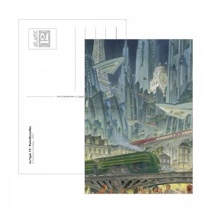 Schuiten • Carte postale "La Type 12 - Paris-Bruxelles"