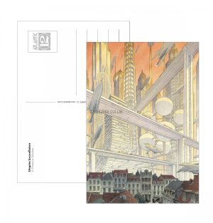 Schuiten • Carte postale "Utopies bruxelloises"