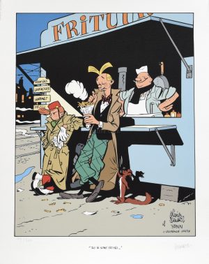 Schwartz • Affiche édition d'art "Ils se sont frités !" Signée et limitée 200ex