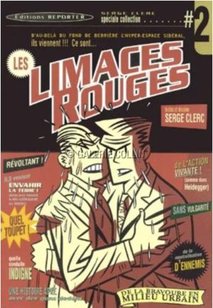 Serge Clerc • Livre spéciale collection "Les limaces rouges"