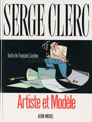 SERGE CLERC  "Artist and Model".  EO 1987