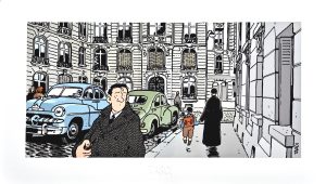 Tardi  Luxury print"Nestor Burma, 16th Arrondissement"