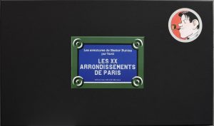 Tardi • "Coffret - Nestor Burma "Les arrondissement de Paris" version luxe n° &amp; signé 75 ex.