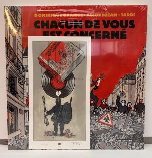 Tardi- Dominique Grange-livre -Chacun de vous est concerné 150ex.