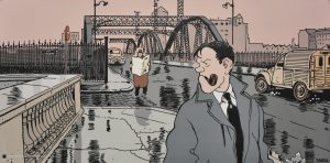 Tardi "Nestor Burma 13e arr.  de Paris" Affiche édition d'art