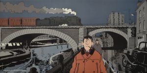 Tardi "Nestor Burma 19e arr.  de Paris" Affiche édition d'art