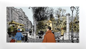 Tardi "Nestor Burma 6th Arrondissement" Luxury print