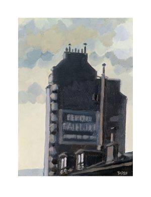 Tardi • "Paris vu par ...Tardi II" estampe pigmentaire N° signée limitée à 15 ex.