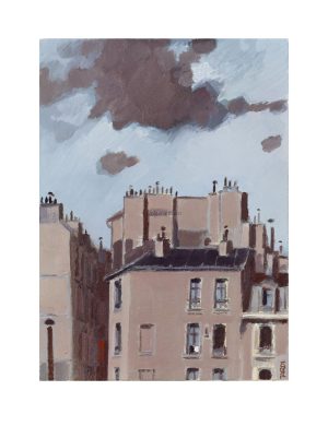 Tardi • "Paris vu par ...Tardi III" estampe pigmentaire N° signée limitée à 15 ex.