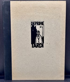 TARDI - Rare portfolio "Déprime" Futuropolis signé