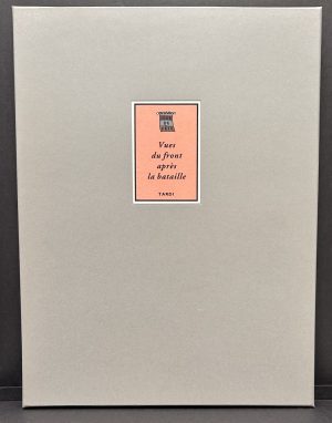 TARDI - Rare portfolio" vues du front après la bataille" 350 ex signé