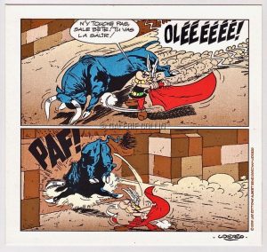 Uderzo - "Asterix invites you to Hispania" silkscreen print