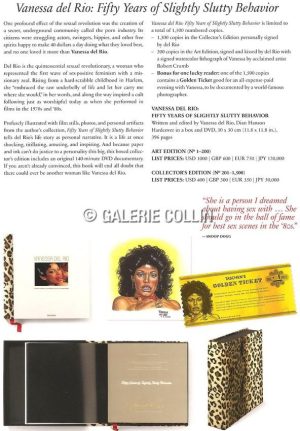 CRUMB - "VANESSA DEL RIO" Rare édition de luxe : 1000€