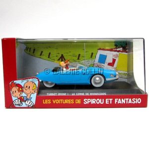 FRANQUIN  Spirou  Fantasio 's Cars Fantasio "Turbot-Rhino: The Horn of the Rihnoceros"