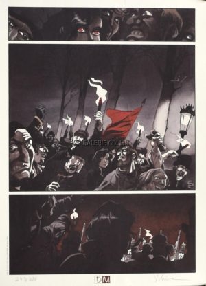 Yslaire • Affiche édition d'art "La révolution" numérotée signée limitée à 285 ex.