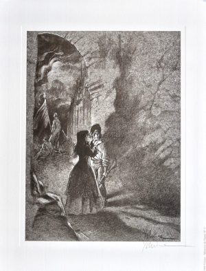 YSLAIRE . Affiche Édition d'Art signée - "Mémoire de Papier 2"